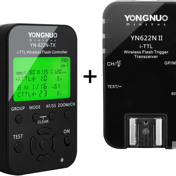 NEW YONGNUO YN622N-Kit YN622N Kit Wireless i-TTL Flash Trigger Kit